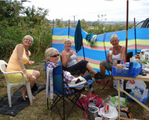 Julia, Mary, Valerie and Cathy