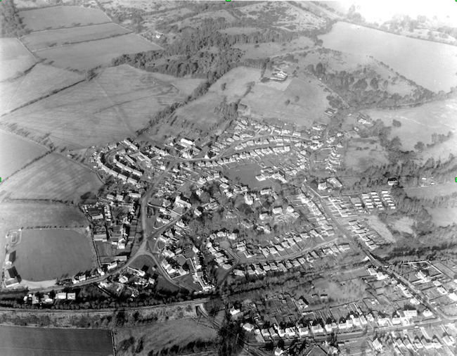 Aerial view of Horspath