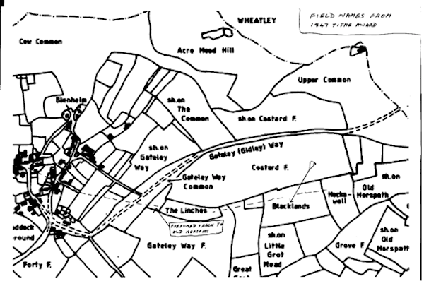 Blacklands Sketchmap